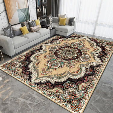 Retro Print Living Room Rug - Casatrail.com